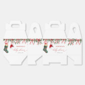 クリスマスベビーシャワー フェイバーボックス (見開き)