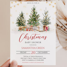 クリスマスベビーシャワー