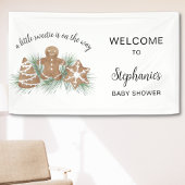 クリスマスベビーシャワー 横断幕