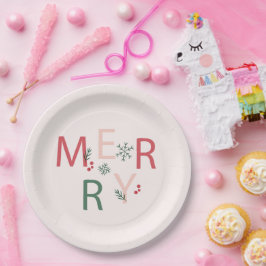 クリスマスベビースプリンクルにちょっとした喜びを ペーパープレート