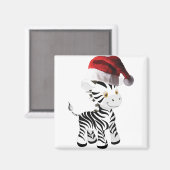 クリスマスベビーゼブラ マグネット (正面/裏面)