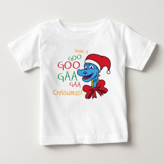 クリスマスベビードラゴン2012 ベビーTシャツ (正面)