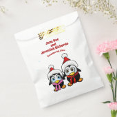 クリスマスベビーペンギン フェイバーバッグ (封をした状態)