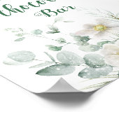 クリスマスベビーホットチョコレートバーでウォームアップ ポスター (角)