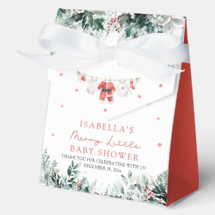 クリスマスベビーメリー衣小児シャワー フェイバーボックス
