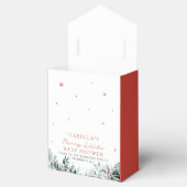 クリスマスベビーメリー衣小児シャワー フェイバーボックス (オープン)