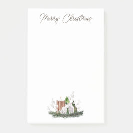 クリスマスベビーラムキャンドルパイン ポストイット