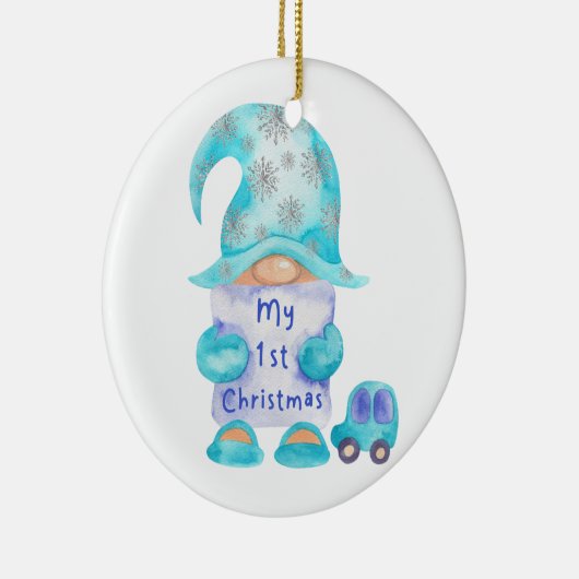 クリスマスベビー初めてのクリスマス格言オーナメント セラミックオーナメント (右)