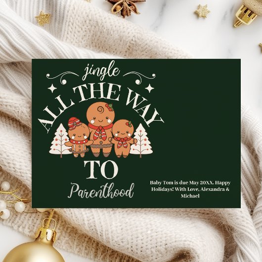 クリスマスベビー妊娠の発表 シーズンカード