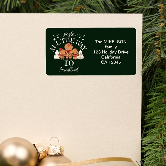 クリスマスベビー妊娠の発表 ラベル