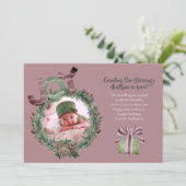 クリスマスベビー誕生発表会 シーズンカード (スタンド正面)