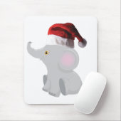 クリスマスベビー象 マウスパッド (マウス)