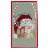 クリスマスベビー スモールペーパーバッグ (裏面)