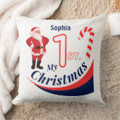 クリスマスベビー「My 1st Christmas」 クッション (ブランケット)