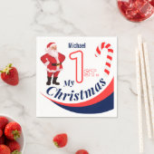 クリスマスベビー「My 1st Christmas」 スタンダードカクテルナプキン (インサイチュ)