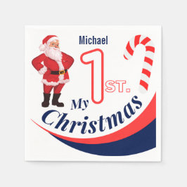 クリスマスベビー「My 1st Christmas」 スタンダードカクテルナプキン