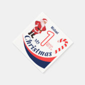 クリスマスベビー「My 1st Christmas」 スタンダードカクテルナプキン (角)