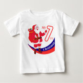 クリスマスベビー「My 1st Christmas」 ベビーTシャツ (正面)