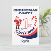 クリスマスベビー「My 1st Christmas」 招待状 (スタンド正面)