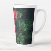 クリスマスベリーとパインブランチリース カフェラテマグ (右)