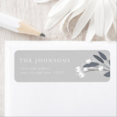 クリスマスベリーズ差出人住所 ラベル (インサイチュ)