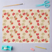 クリスマスベリーデザインシリーズ11 薄葉紙 (クラフト)