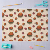 クリスマスベリーデザインシリーズ12 薄葉紙 (クラフト)