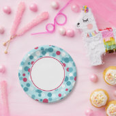 クリスマスベリー紙プレート ペーパープレート (パーティー)