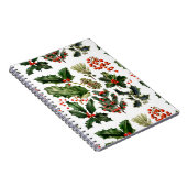 クリスマスベリー葉ホリーズ。クリスマスベリー ノートブック (右側)