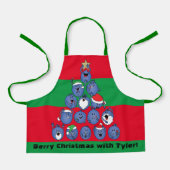 クリスマスベリー エプロン (正面)