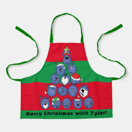 クリスマスベリー エプロン