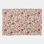 クリスマスベリー キッチンタオル (横)