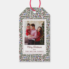 クリスマスベリー ギフトタグ