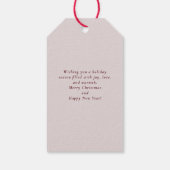 クリスマスベリー ギフトタグ (裏面)