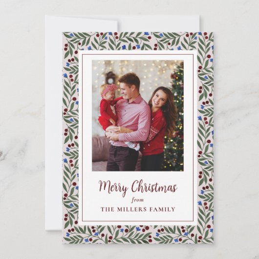 クリスマスベリー シーズンカード (正面)