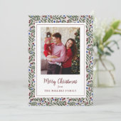 クリスマスベリー シーズンカード (スタンド正面)