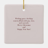 クリスマスベリー セラミックオーナメント (裏面)