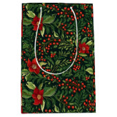 クリスマスベリー ミディアムペーパーバッグ (正面)