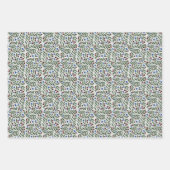 クリスマスベリー ラッピングペーパーシート (正面2)