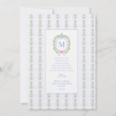 クリスマスベリー 招待状 (裏面)