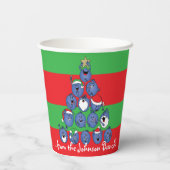 クリスマスベリー 紙コップ (裏面)