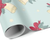 クリスマスベルが鳴っている – ラッピングペーパー (ロールコーナー)