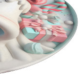 クリスマスベルとお菓子 カッティングボード (角)