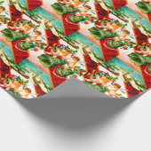 クリスマスベルとチェルーブ ラッピングペーパー (角)