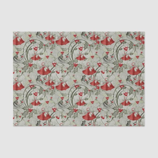 クリスマスベルとホリー 薄葉紙 (正面)