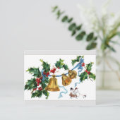 クリスマスベルと雪の男 シーズンポストカード (スタンド正面)