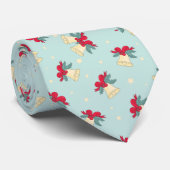 クリスマスベルの装飾模様 ネクタイ (ロール)