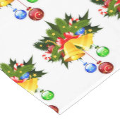 クリスマスベルカラフルズ ショートテーブルランナー (コーナー)