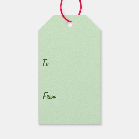 クリスマスベルギフトラベル ギフトタグ (裏面)