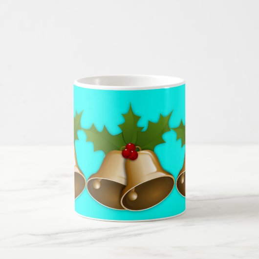 クリスマスベルコーヒー等 コーヒーマグカップ (中央)